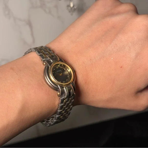 Guess Gold and Silver Bracelet Watch - Picture 4 of 6